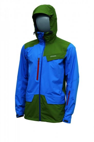 membránová bunda Pinquin Freeride Jacket green/petrol - Kliknutím na obrázok zatvorte -