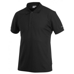 tričko CRAFT Classic Polo Pique čierne