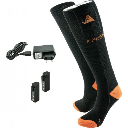 vyhrievané ponožky Alpenheat Fire socks AJ26 - Kliknutím na obrázok zatvorte -