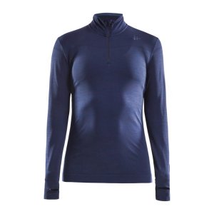 dámske tričko Craft Fuseknit Comfort tm.modré