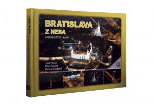 kniha Bratislava z neba