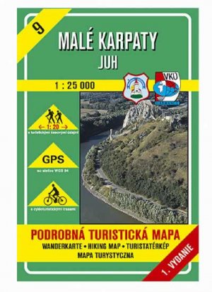 turistická mapa VKÚ TM 9 - Malé Karpaty - juh 