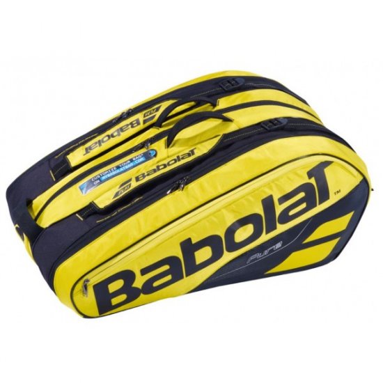 taška Babolat PURE AERO RH x12 žltá - Kliknutím na obrázok zatvorte -