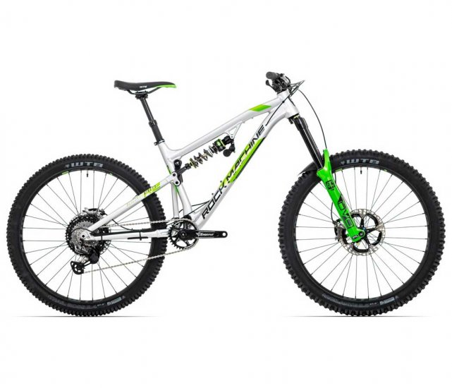 bicykel RM Blizzard 90-27 RZ, strieborná/DVO zelená/čierna - Kliknutím na obrázok zatvorte -