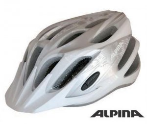 cykloprilba Alpina Tour 2.0 strieborno-biela